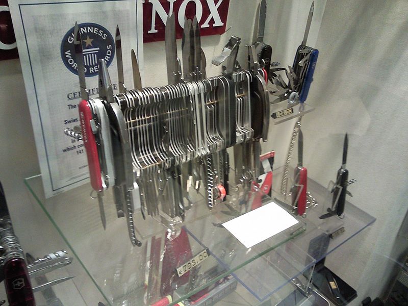 World's largest Swiss army knife